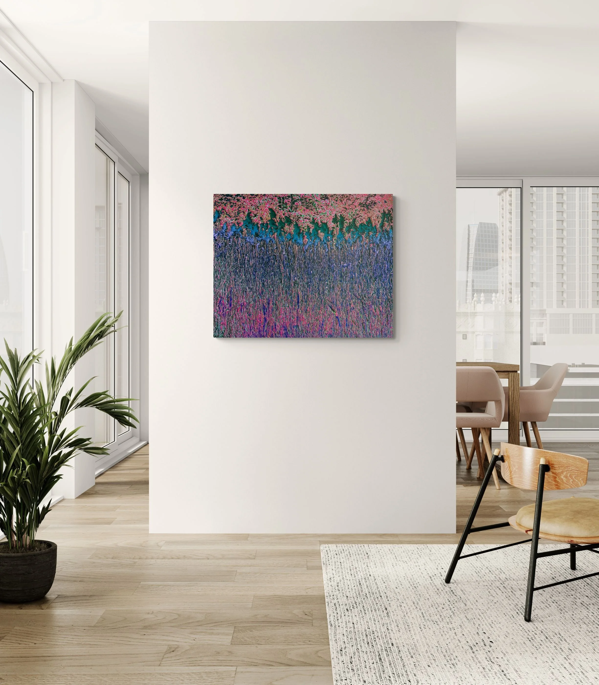 Blue Sky Daydream – Heinen's Rotunda Acoustic Art Panel